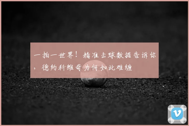 一拍一世界！精准击球数据告诉你，德约科维奇为何如此难缠